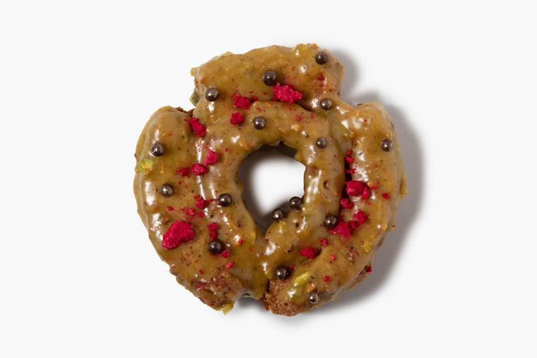 Raspberry Pistachio Old Fashioned